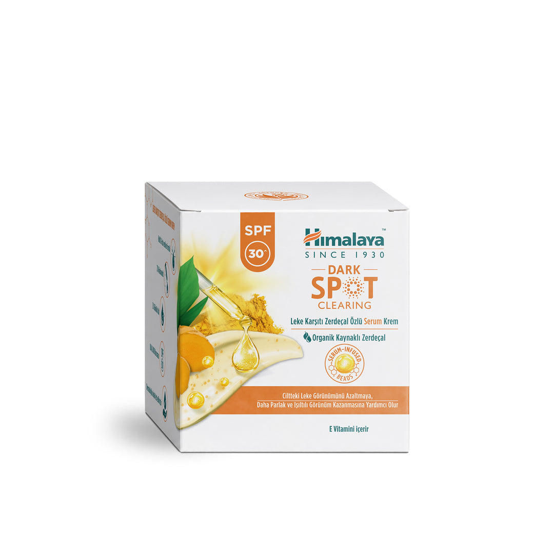 Himalaya Leke Karşıtı Zerdeçal Özlü Serum Krem SPF 30, 50 gr