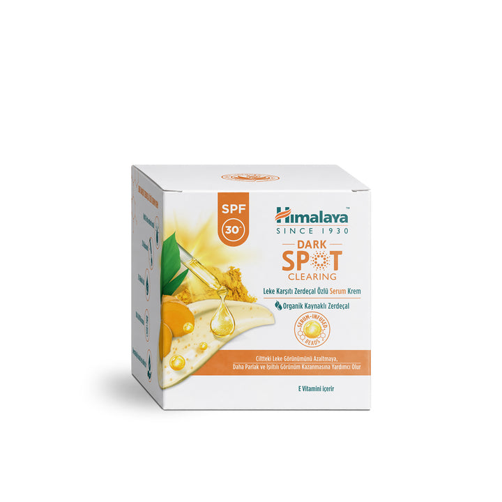 Himalaya Leke Karşıtı Zerdeçal Özlü Serum Krem SPF 30, 50 gr