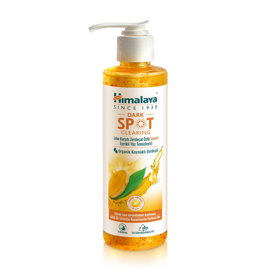 Himalaya Leke Karşıtı Zerdeçal Özlü Serum İçerikli Yüz Temizleyici, 180 ml