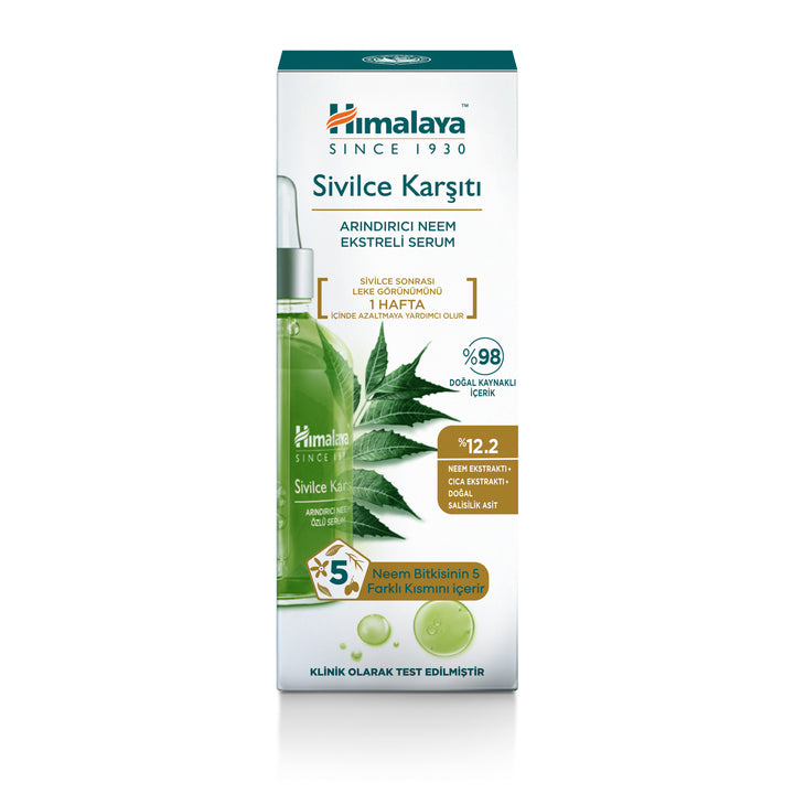 Sivilce Karşıtı Arındırıcı Neem Ekstreli Serum 30 ml