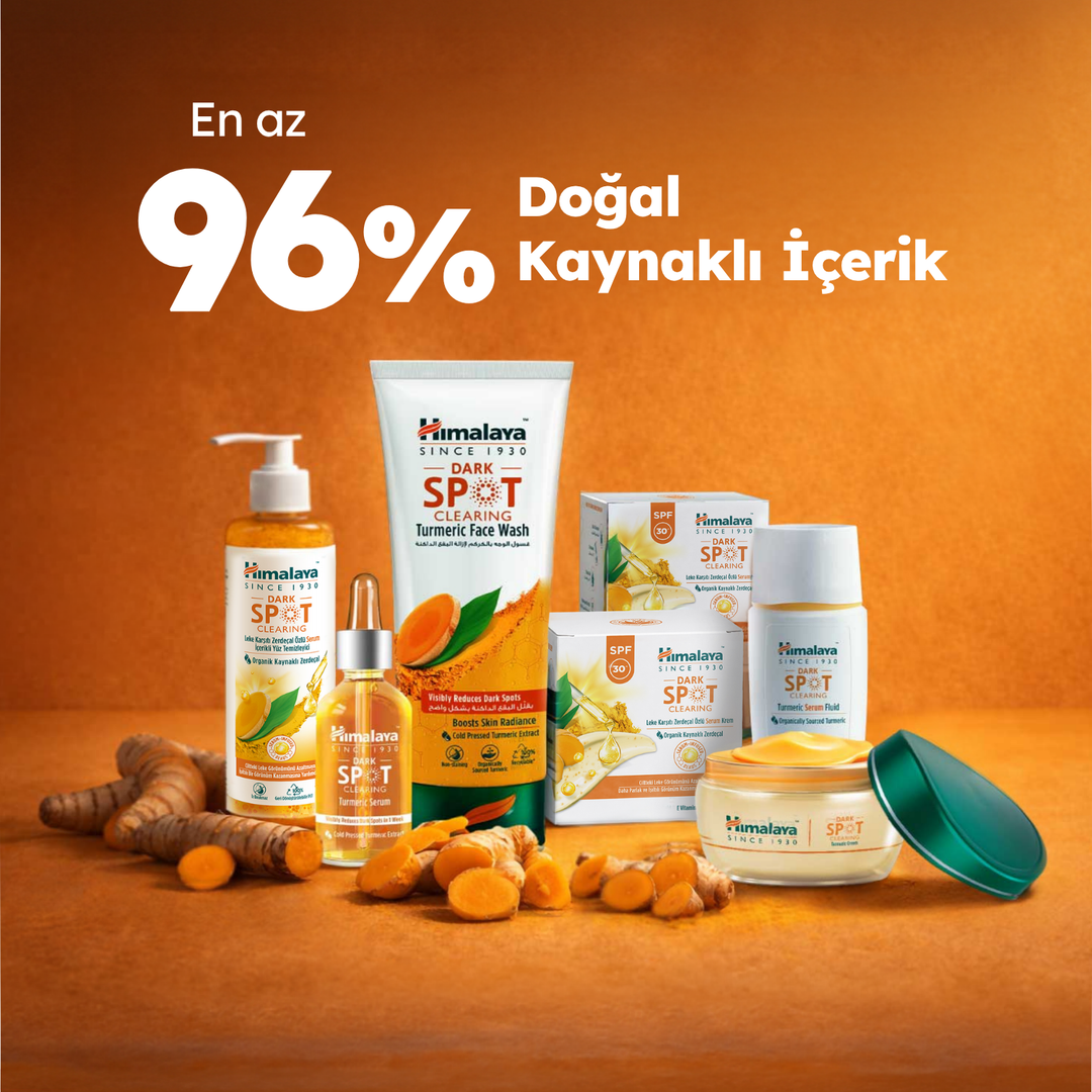 Himalaya Leke Karşıtı Zerdeçal Özlü Serum İçerikli Yüz Temizleyici, 180 ml