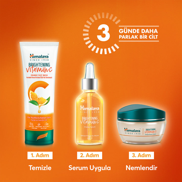 Parlaklık Veren Vitamin C Portakal Özlü Yüz Temizleyici 100ml