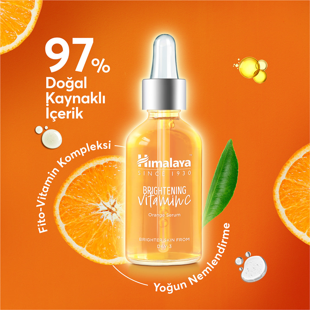 Parlaklık Veren Aydınlatıcı Vitamin C Portakal Özlü  Serum 30ml