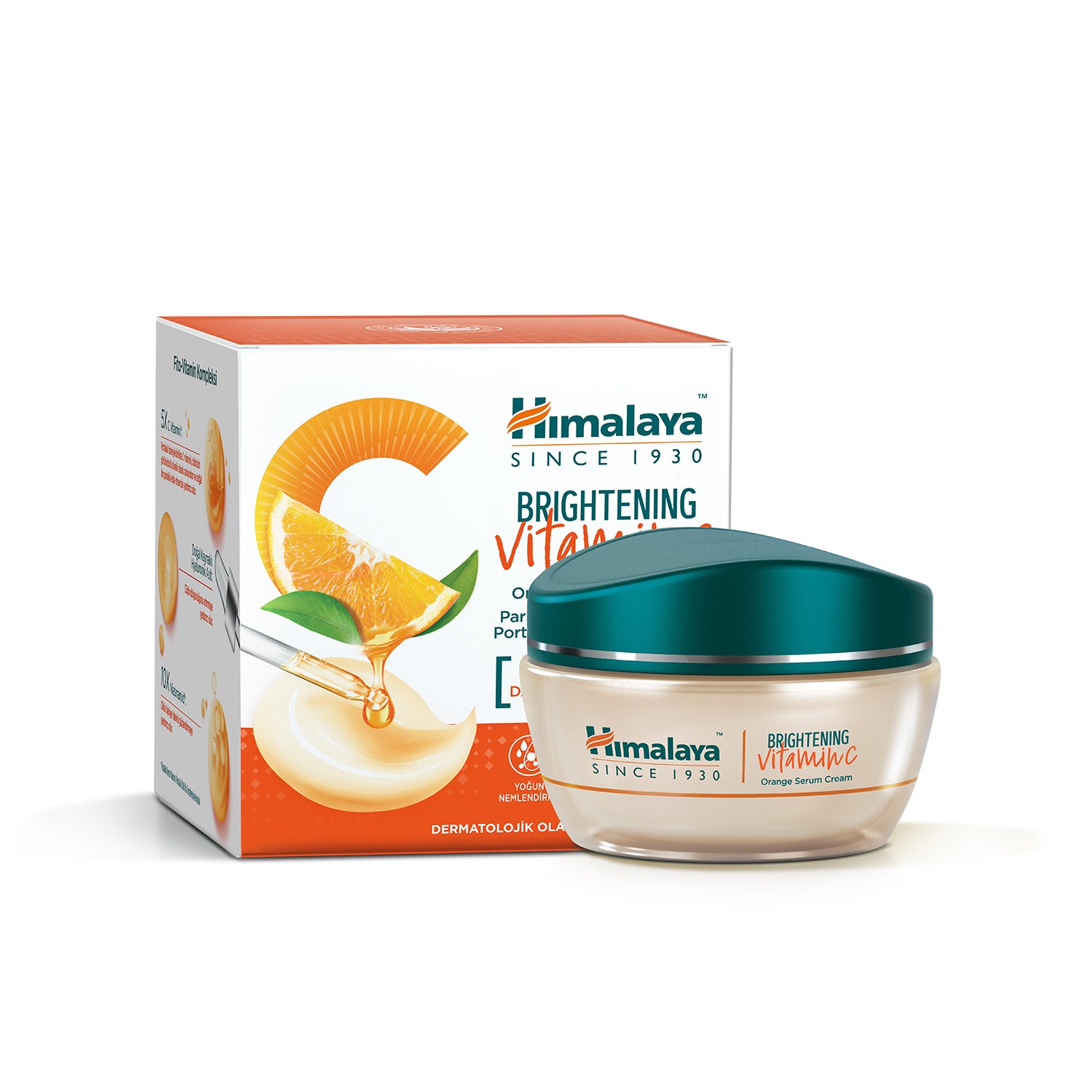 Parlaklık Veren Aydınlatıcı Vitamin C Portakal Özlü Serum Krem