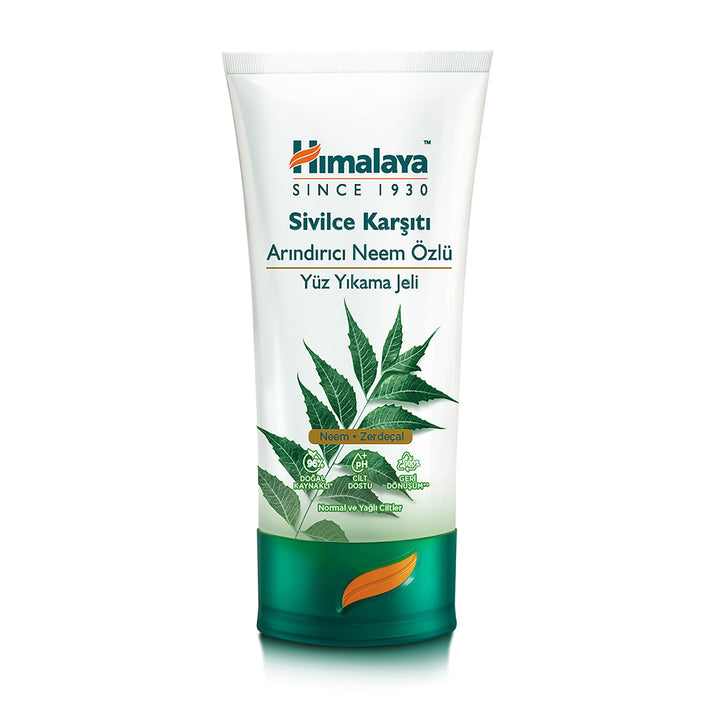 Arındırıcı Yüz Yıkama Jeli, Neem, Zerdeçal, Normal ve Yağlı Ciltler, 150 ml