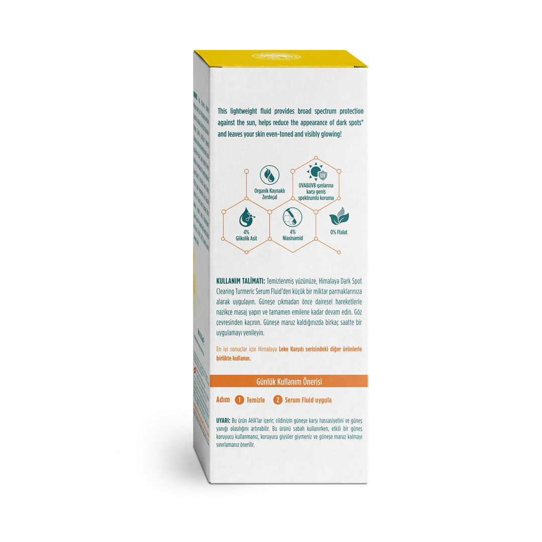 Himalaya Leke Karşıtı Zerdeçallı Serum Fluid