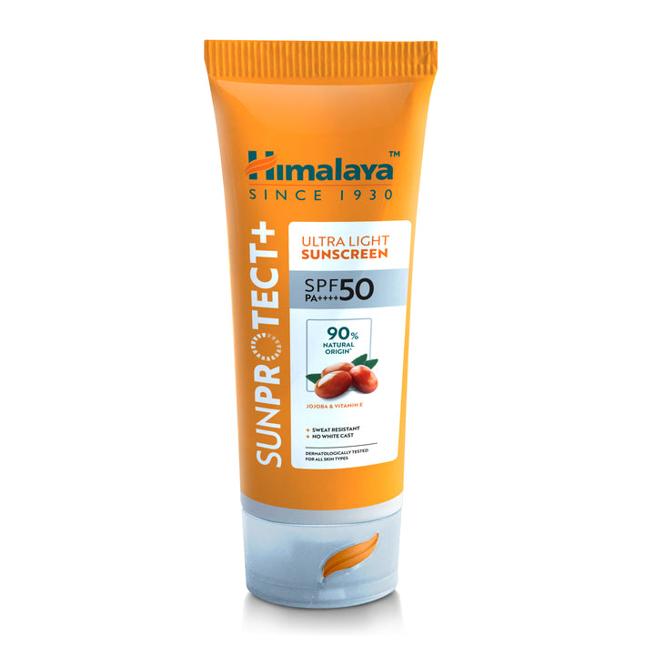 Himalaya Sunprotect+ Ultra Hafif Güneş Koruyucu Krem, 50 gr